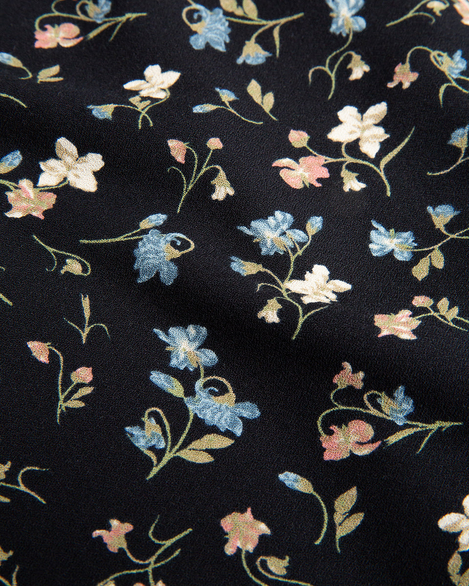 Tentree Women's Willows Dress - Meteorite Black Blossom