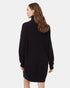 Tentree Women's Highline Oversized Turtleneck Dress - Meteorite Black