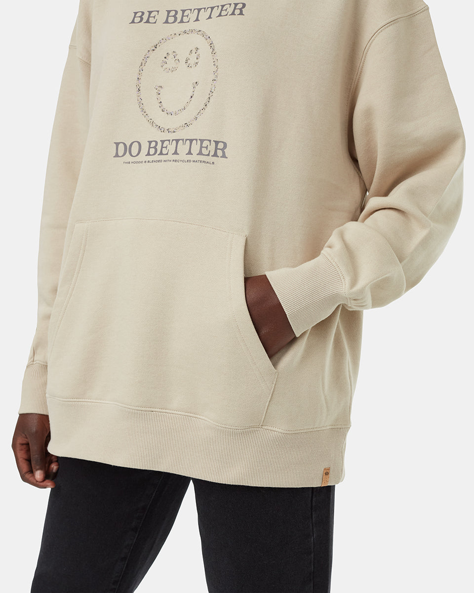 Tentree Women's Be Better Hoodie - Pale Oak Granite Grey