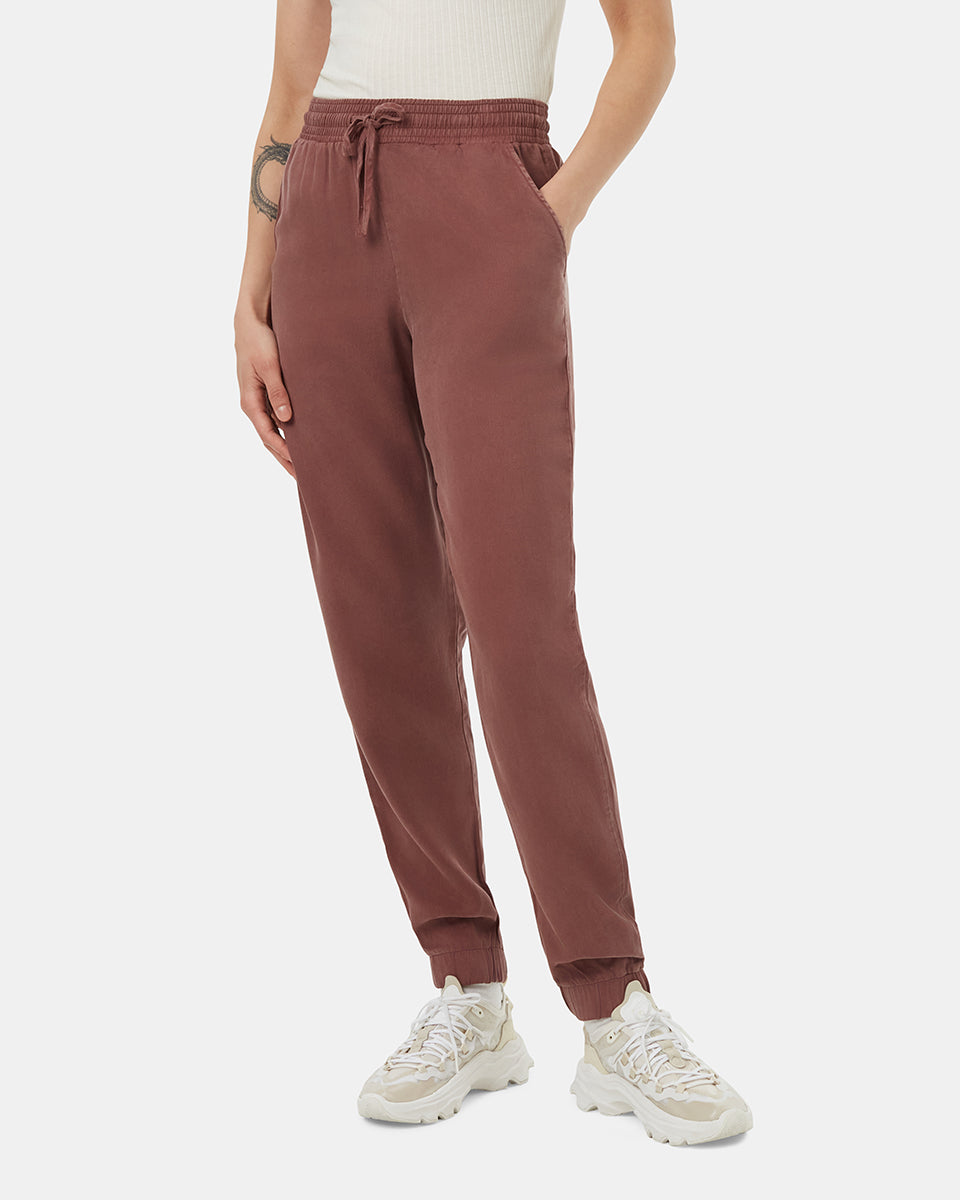 Tentree Women's Brookside Jogger - Mesa Red