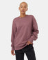 Tentree Women's TreeFleece Relaxed Crew - Shaded Mauve