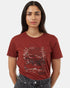 Tentree Women's Pacific Northwest T-Shirt - Spiced Apple Light Mahogany