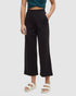 Tentree Women's Purcell Wide Leg - Meteorite Black
