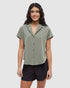 Tentree Women's Harding Shirt - Agave Green
