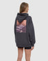 Tentree Women's Emerald Edge Oversized Hoodie - Graphite Moonscape