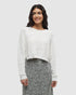 Tentree Women's Hart Sweater - Vintage White