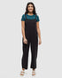 Tentree Women's Sequoia Jumpsuit - Meteorite Black