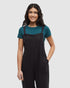 Tentree Women's Sequoia Jumpsuit - Meteorite Black