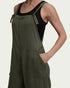 Tentree Women's Sequoia Jumpsuit - Deep Olive