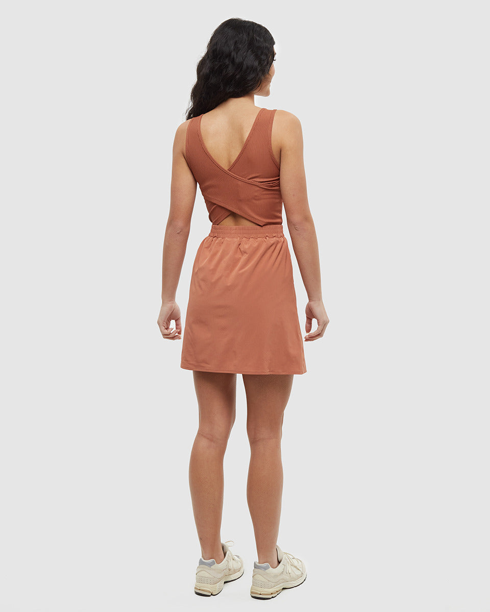 Tentree Women's Ashby Dress - Clay Tile