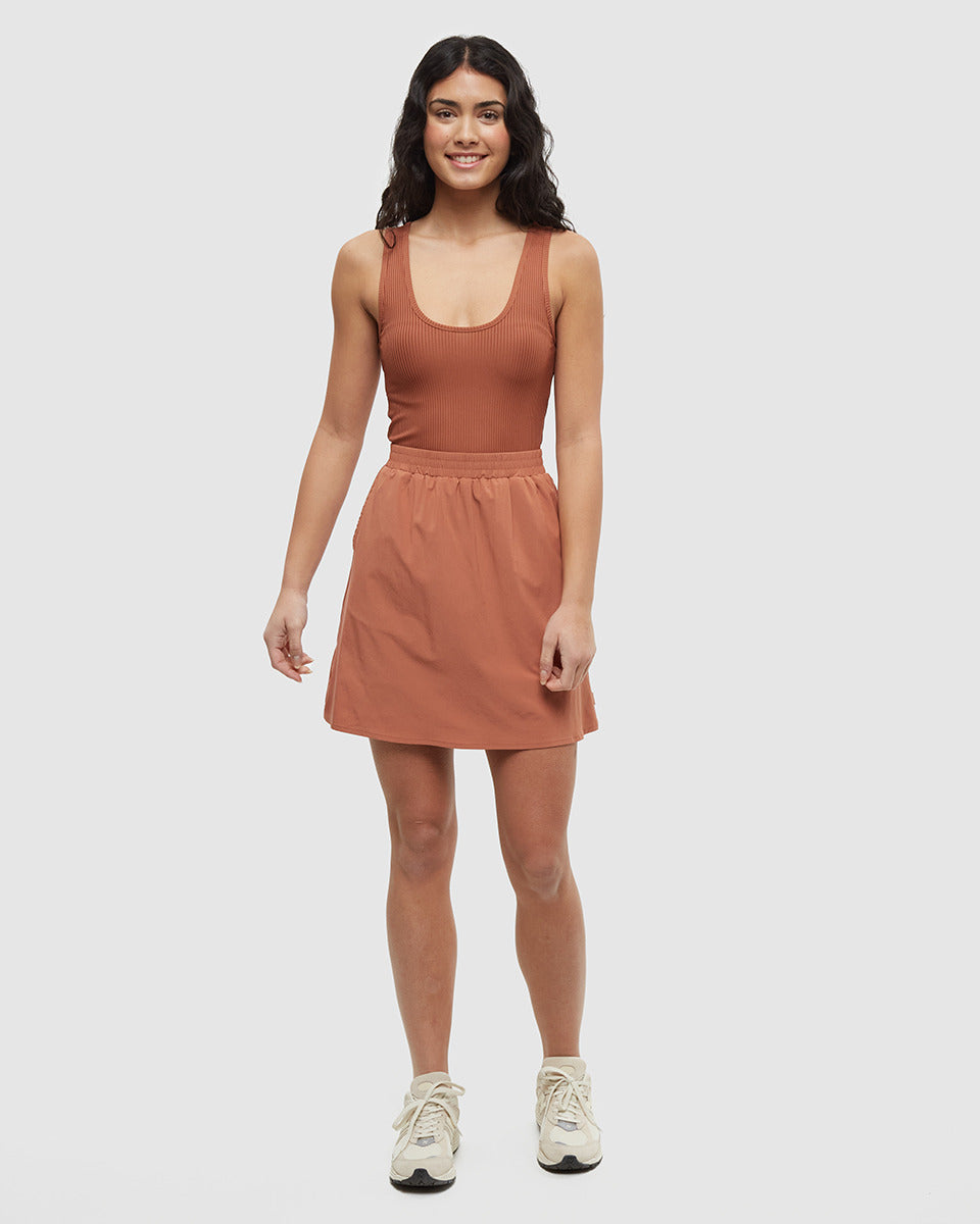 Tentree Women's Ashby Dress - Clay Tile