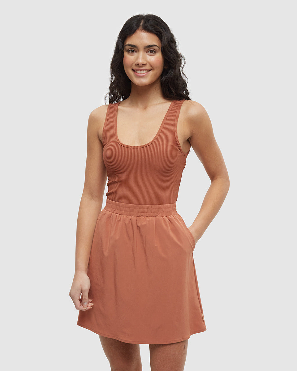 Tentree Women's Ashby Dress - Clay Tile