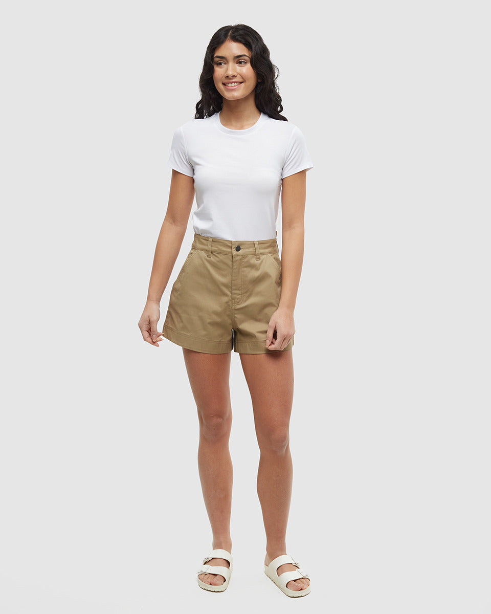 Tentree Women's Laurier Short - Khaki