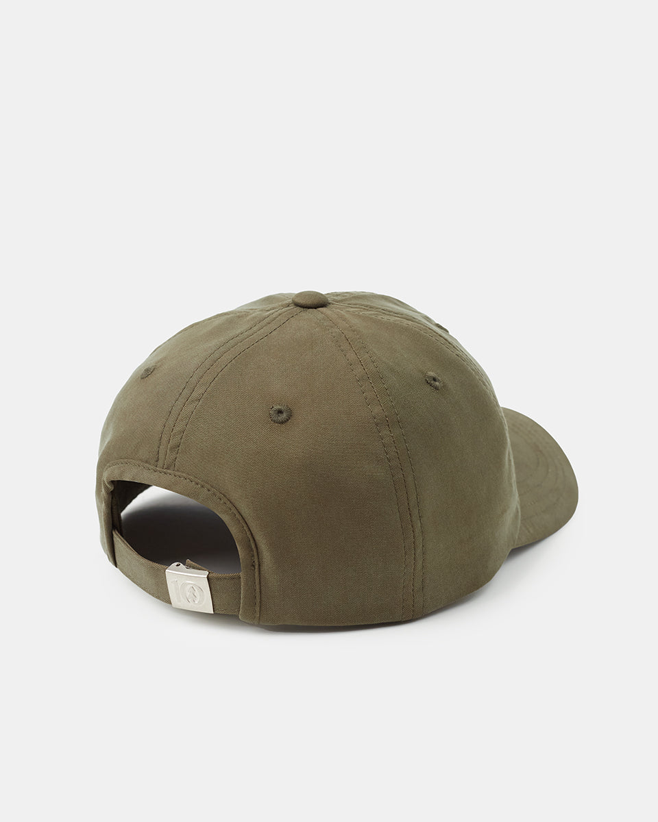 Tentree Nurture Nature Peak Hat - Olive Night Green