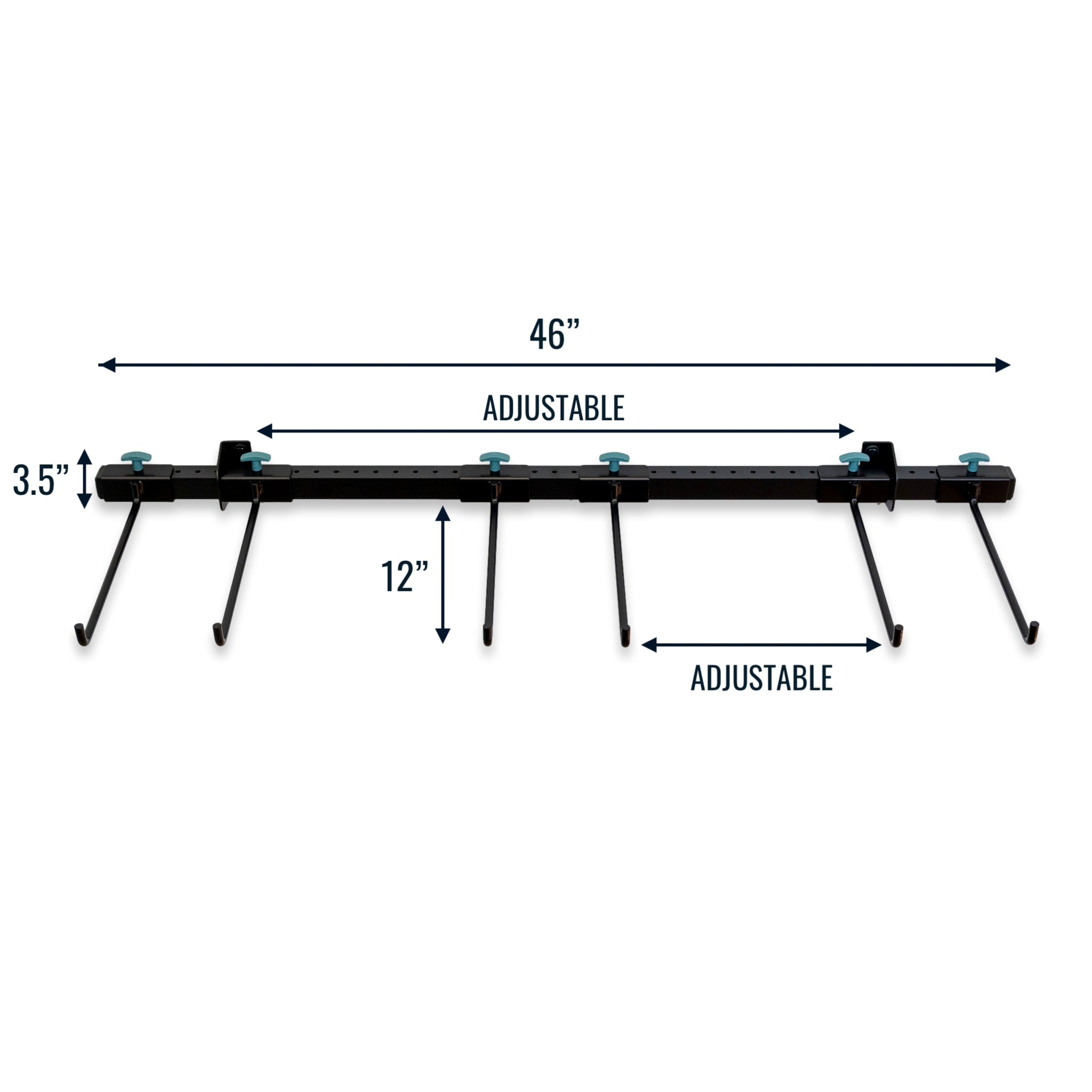 Chair Rack | G-Chair | Adjustable Wall Storage System | Holds 300 lbs - product view 4