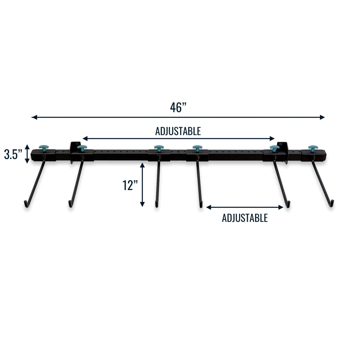 Chair Rack | G-Chair | Adjustable Wall Storage System | Holds 300 lbs - product view 4