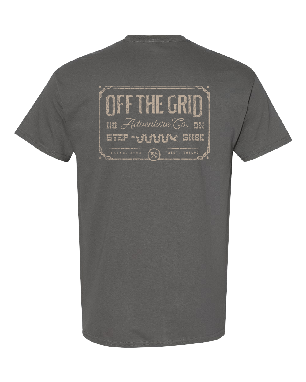 Off The Grid Surplus Tucson 2.0 Tee - Charcoal