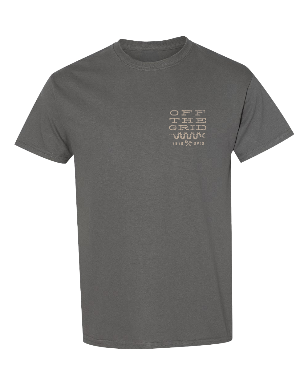 Off The Grid Surplus Tucson 2.0 Tee - Charcoal