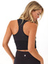 Threads 4 Thought Adria Rib Mix Performance Tank - Women's - Jet Black - view 5