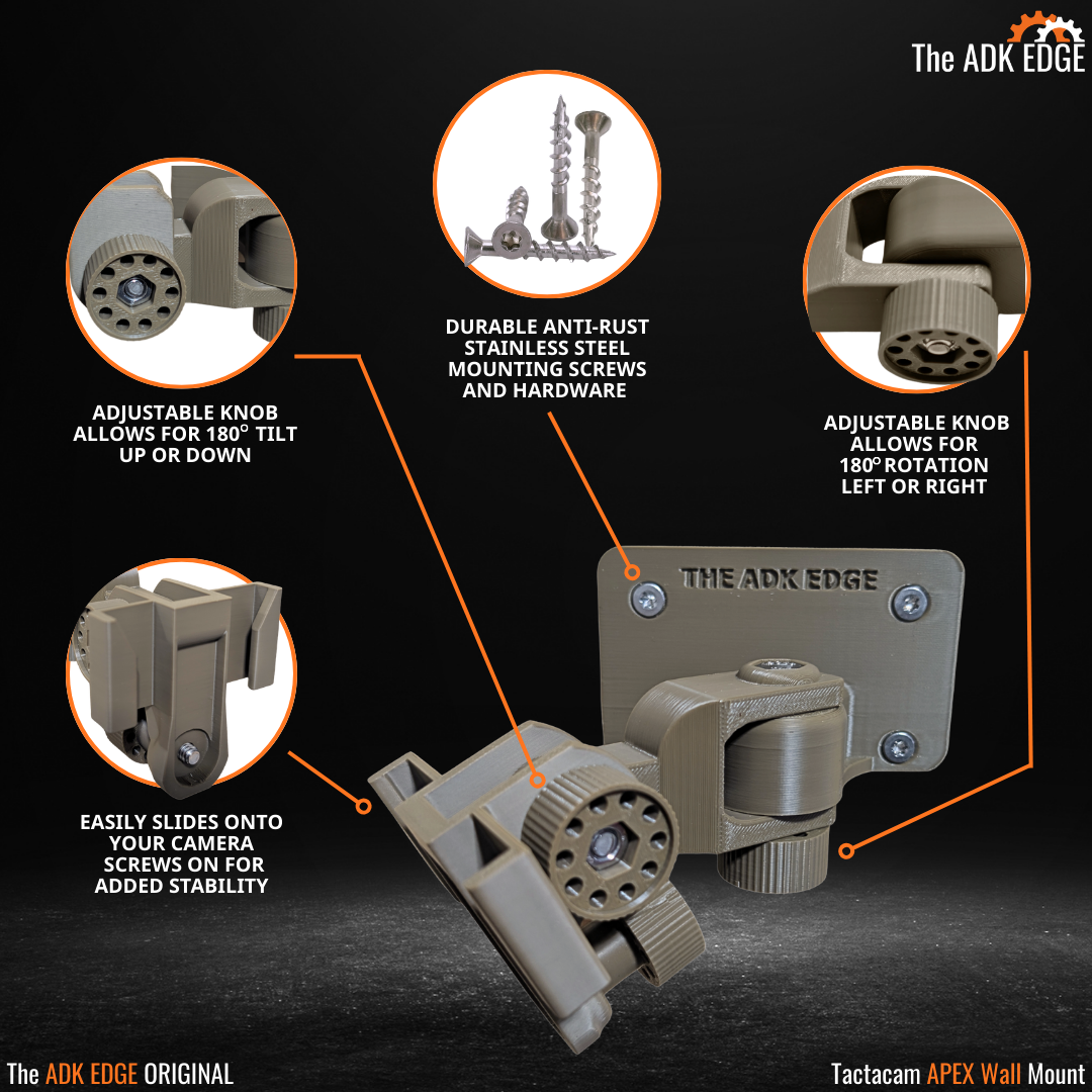 The ADK Edge APEX 360° Rotating Wall Trail Camera Mount for Tactacam REVEAL 4.0 by The ADK Edge — alternate view 6