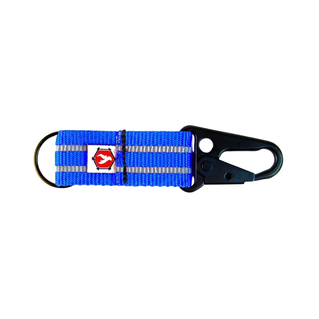 Recycled Firefighter The Chauffeur - Reflective Edition - Durable keychain clip — product view 5