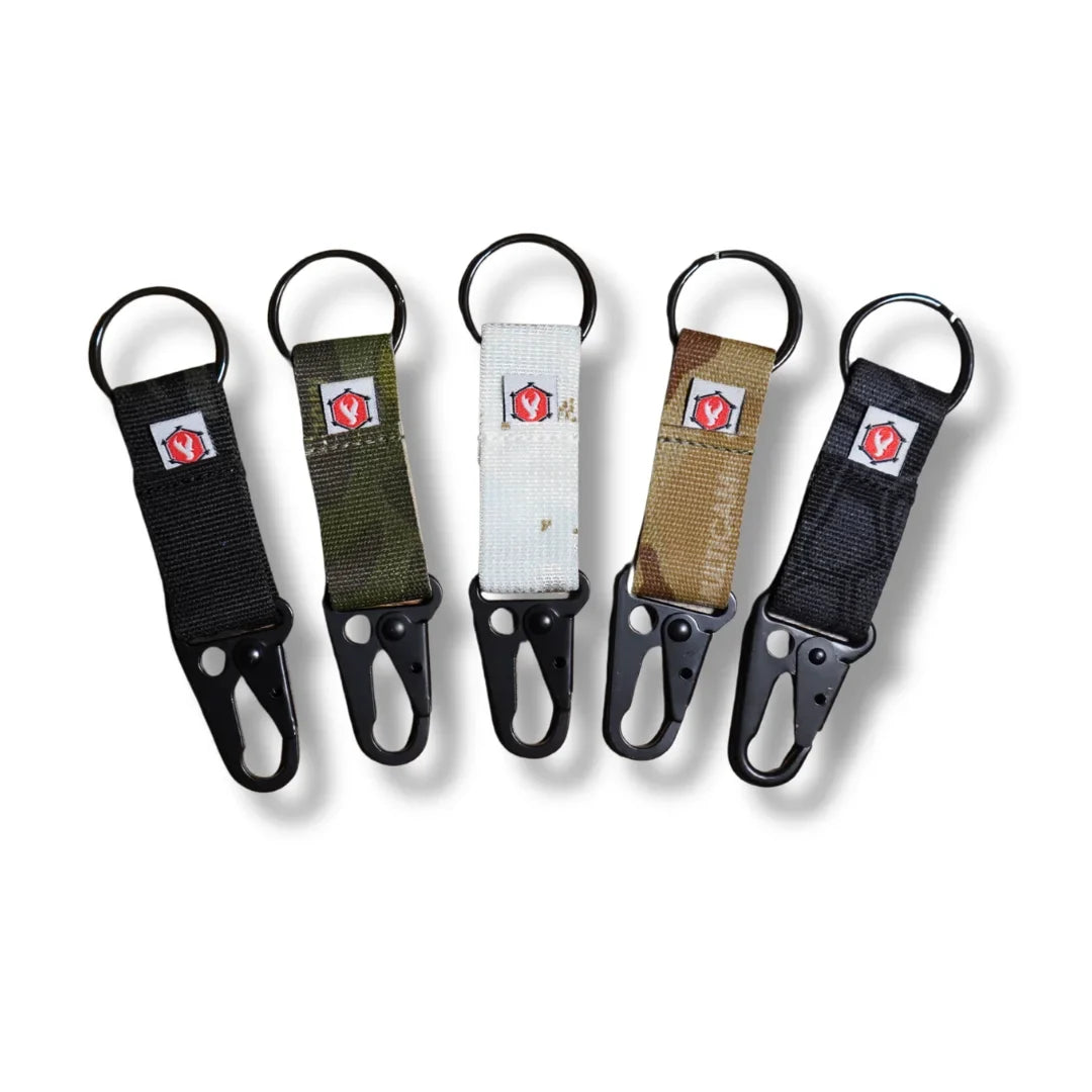 Recycled Firefighter The Chauffeur - Camo Edition - Durable keychain clip — product view 7
