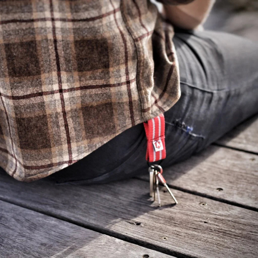 Recycled Firefighter The Chauffeur - Reflective Edition - Durable keychain clip — product view 28