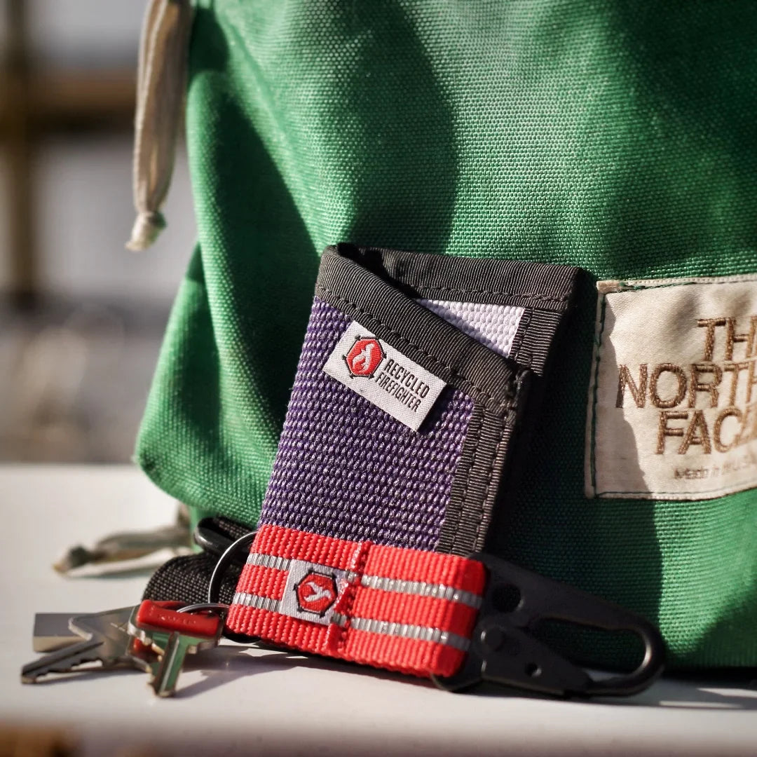Recycled Firefighter The Chauffeur - Reflective Edition - Durable keychain clip — product view 25