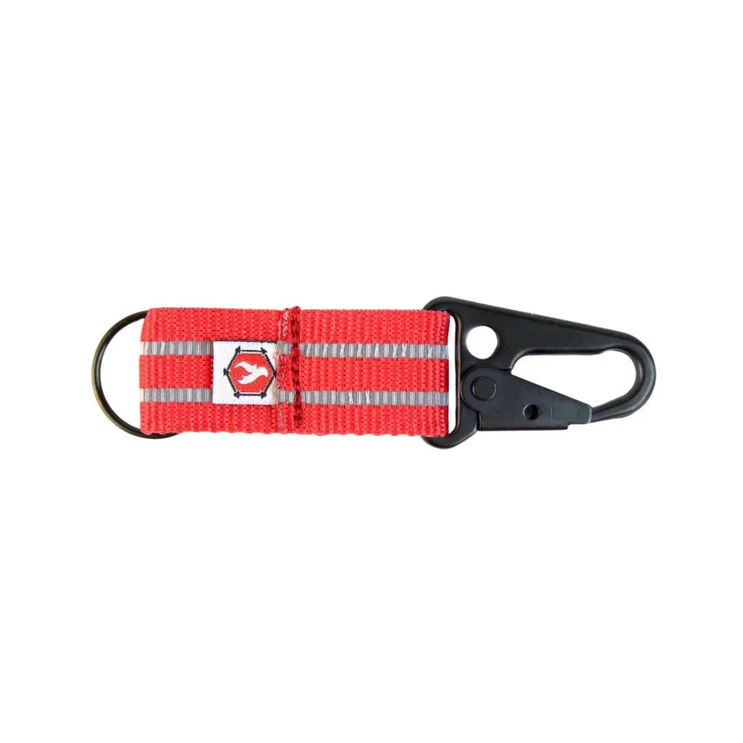Recycled Firefighter The Chauffeur - Reflective Edition - Durable keychain clip — product view 17