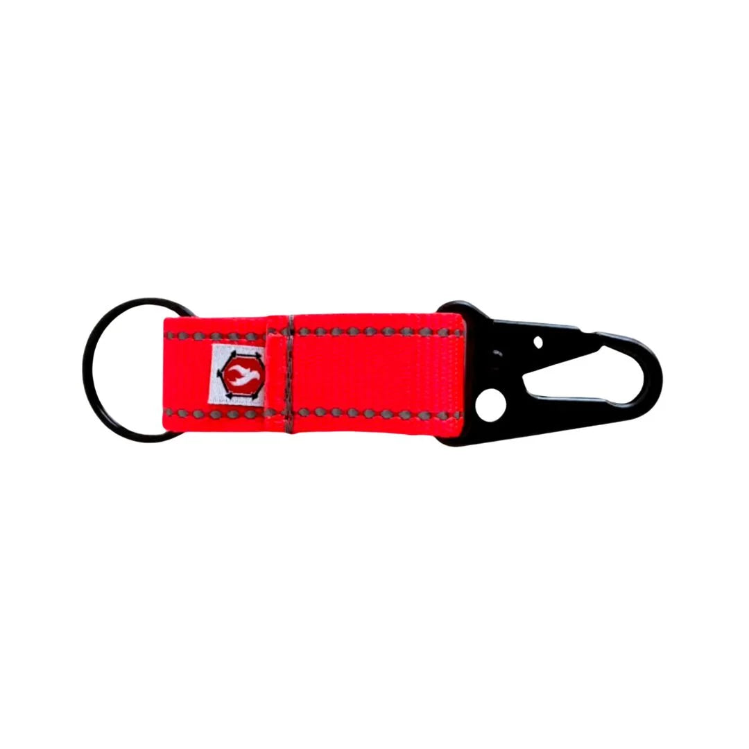 Recycled Firefighter The Chauffeur - Reflective Edition - Durable keychain clip — product view 18