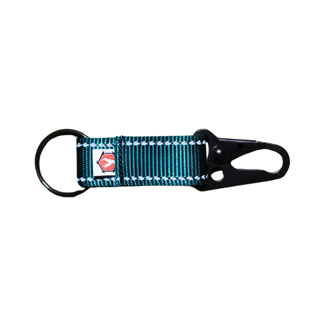 Recycled Firefighter The Chauffeur - Reflective Edition - Durable keychain clip — product view 20