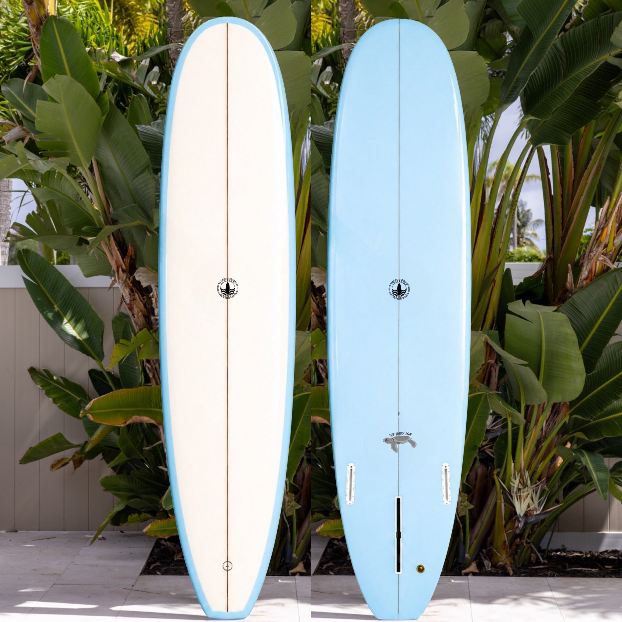 STCo. Baby Log Beginner Longboard – Coastal Blue Cutlap