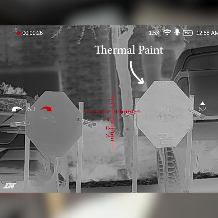 Infinity Targets Thermal Optic Paint