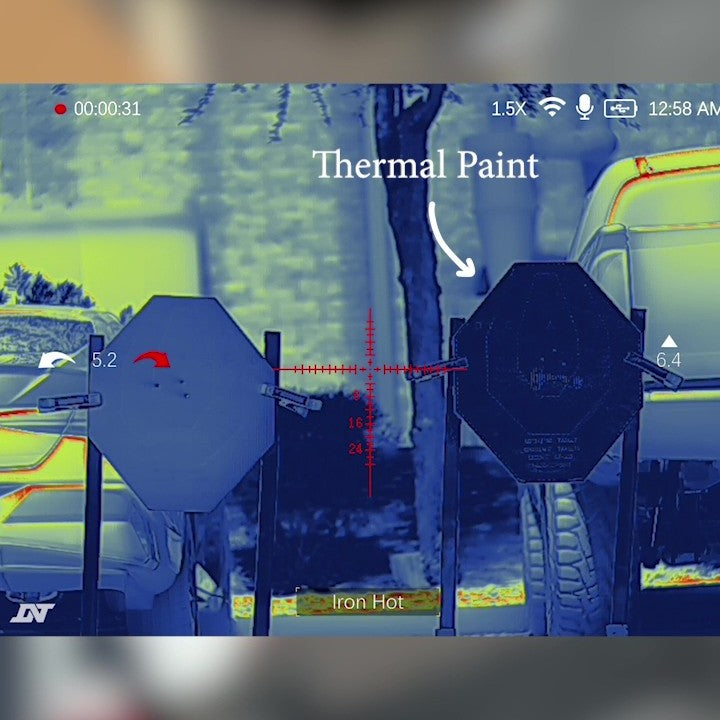 Infinity Targets Thermal Optic Paint