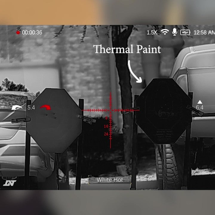 Infinity Targets Thermal Optic Paint