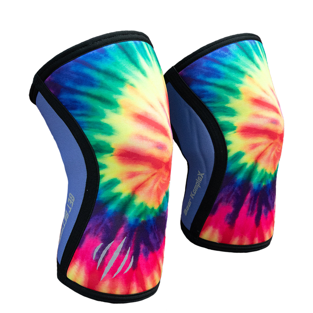 Bear KompleX Knee Sleeves - Tie Dye by Bear KompleX