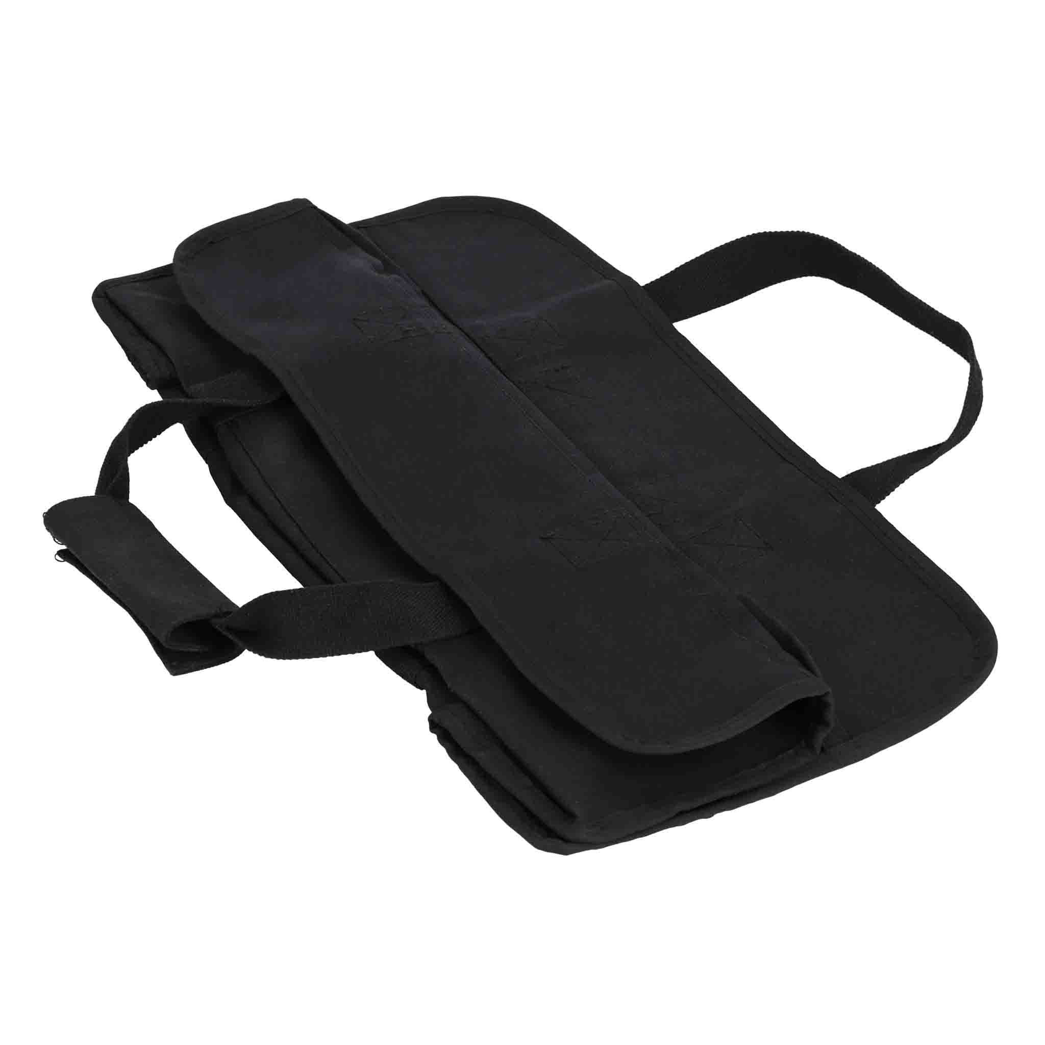 White Duck Tote Shape Canvas Firewood Log Carriers