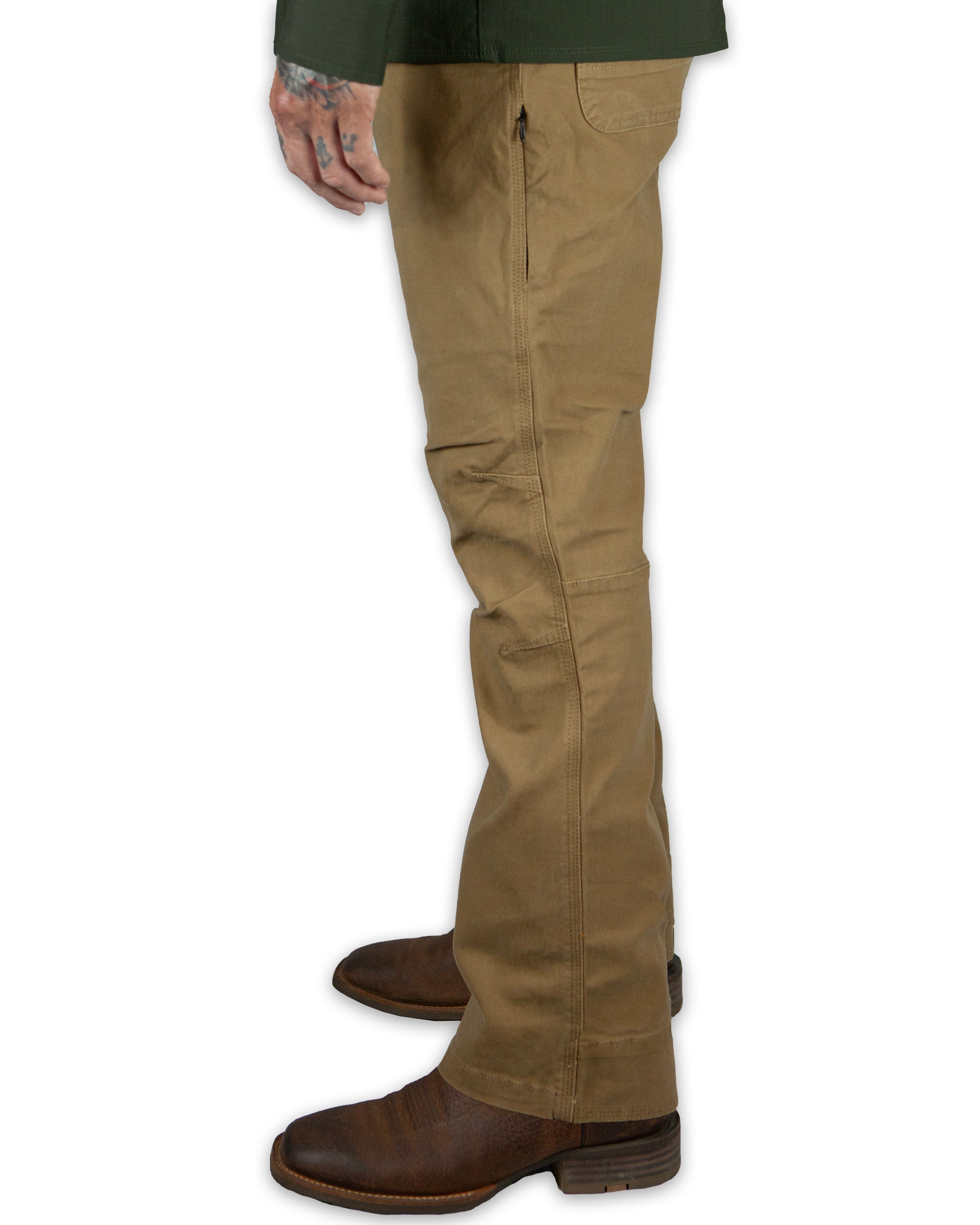 Off The Grid Surplus Trailblazer Boot Cut Pants - Coyote