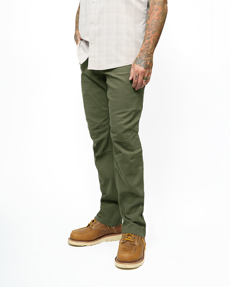 Off The Grid Surplus Trailblazer Taper Fit Pants - DK Olive