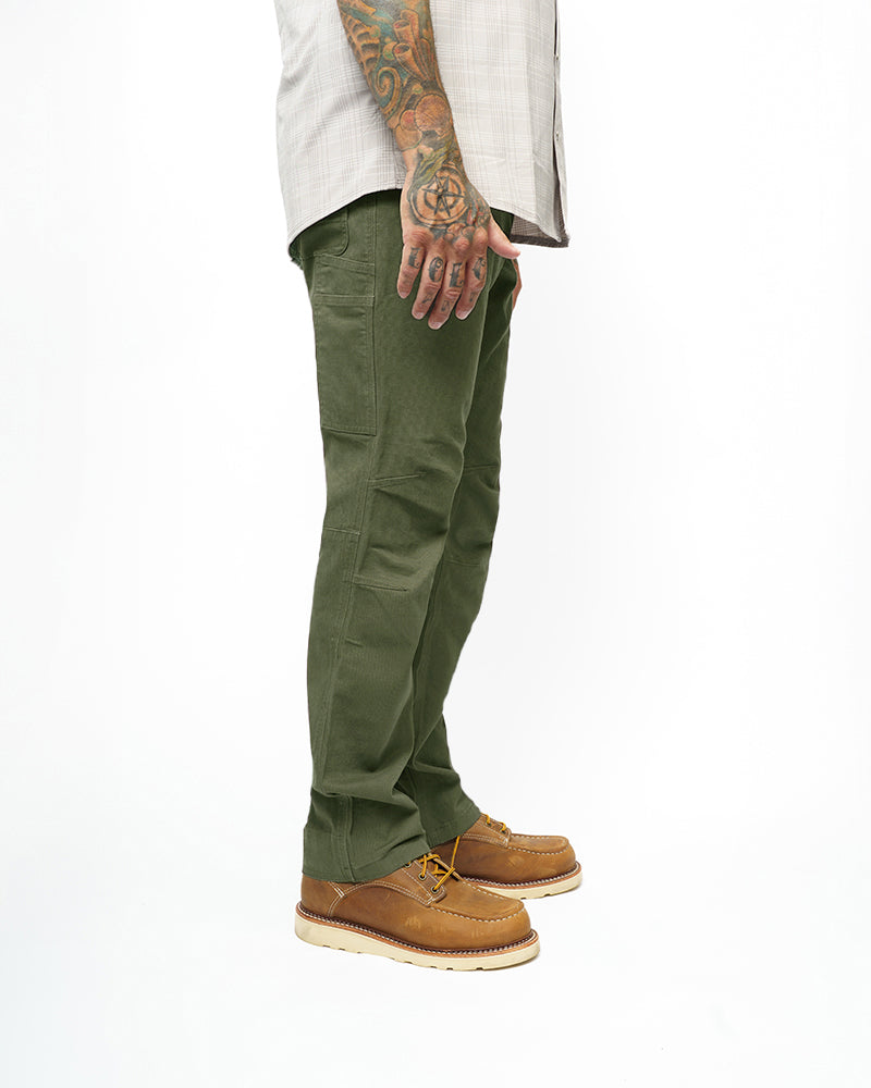 Off The Grid Surplus Trailblazer Taper Fit Pants - DK Olive