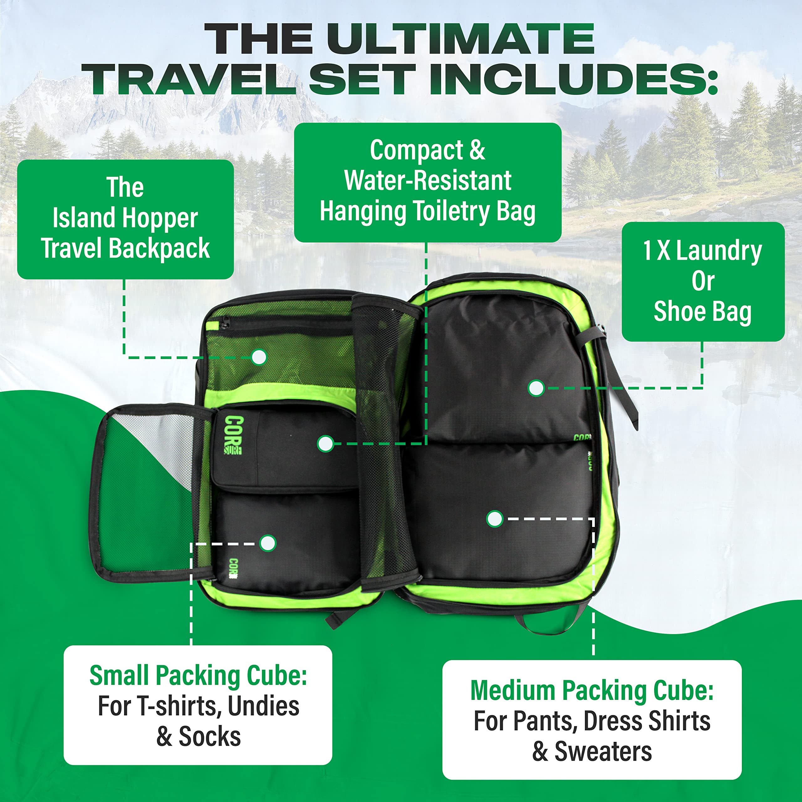 COR Surf Island Hopper Travel Bundle — view 2