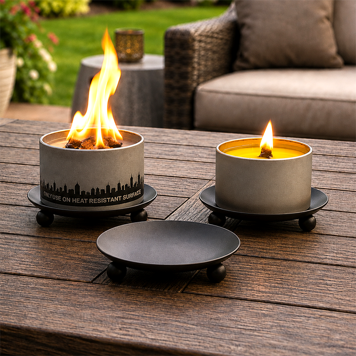 City Bonfires Trivet/Candle Holder — product view 1