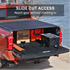 Tmat 80 x 50 in Truck Bed Organizer Kit – 6 ft 6 in–6 ft 9 in Beds