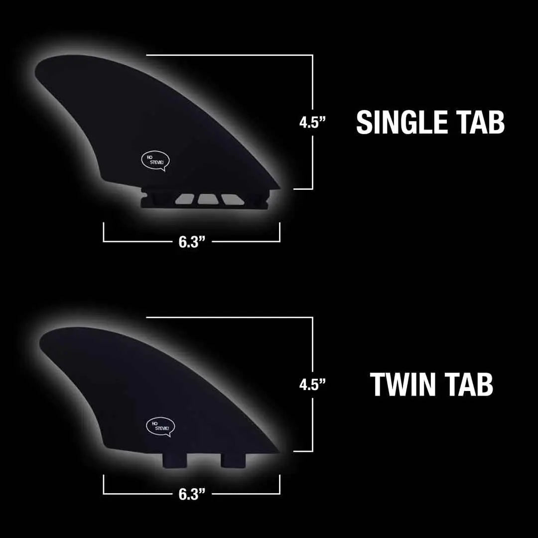 Twin Keel Surfboard Fins by Ho Stevie!