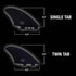 Twin Keel Surfboard Fins by Ho Stevie!
