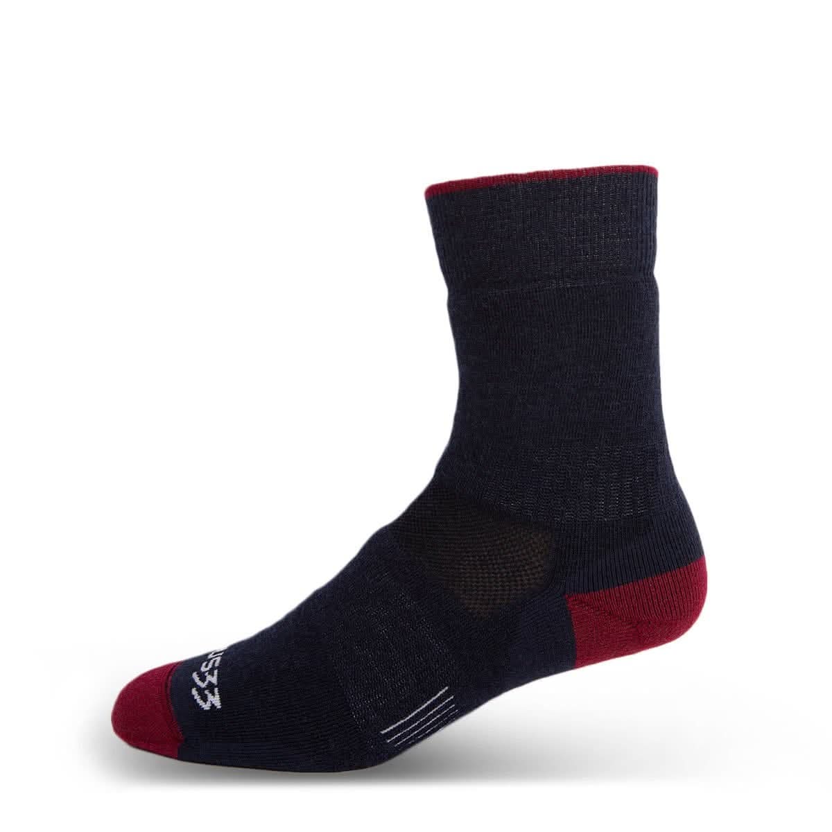 NH USA Made Merino Wool crew socks. Best all season  lightweight merino wool crew socks