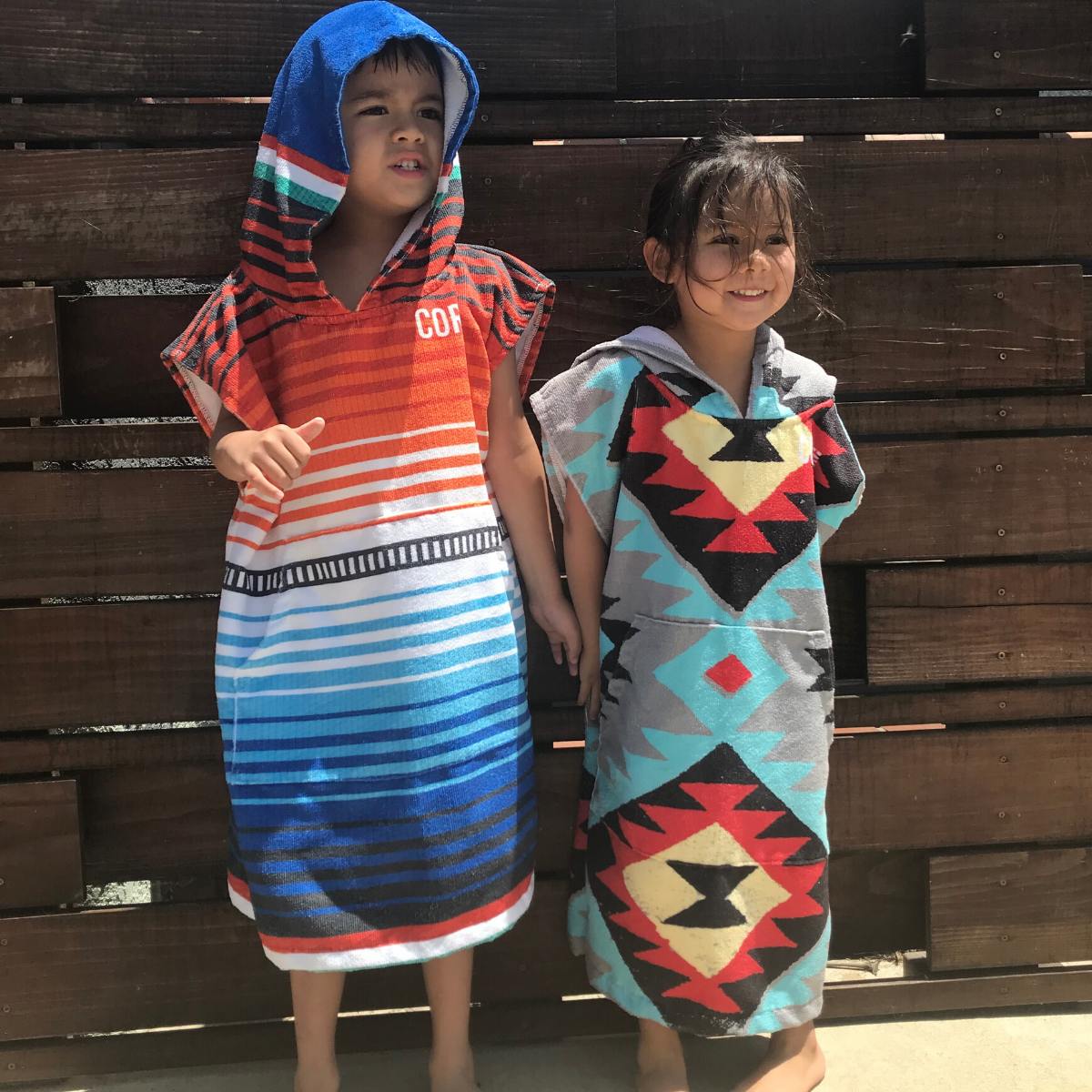 COR Surf Kids Changing Towel Poncho - Sarape — view 3