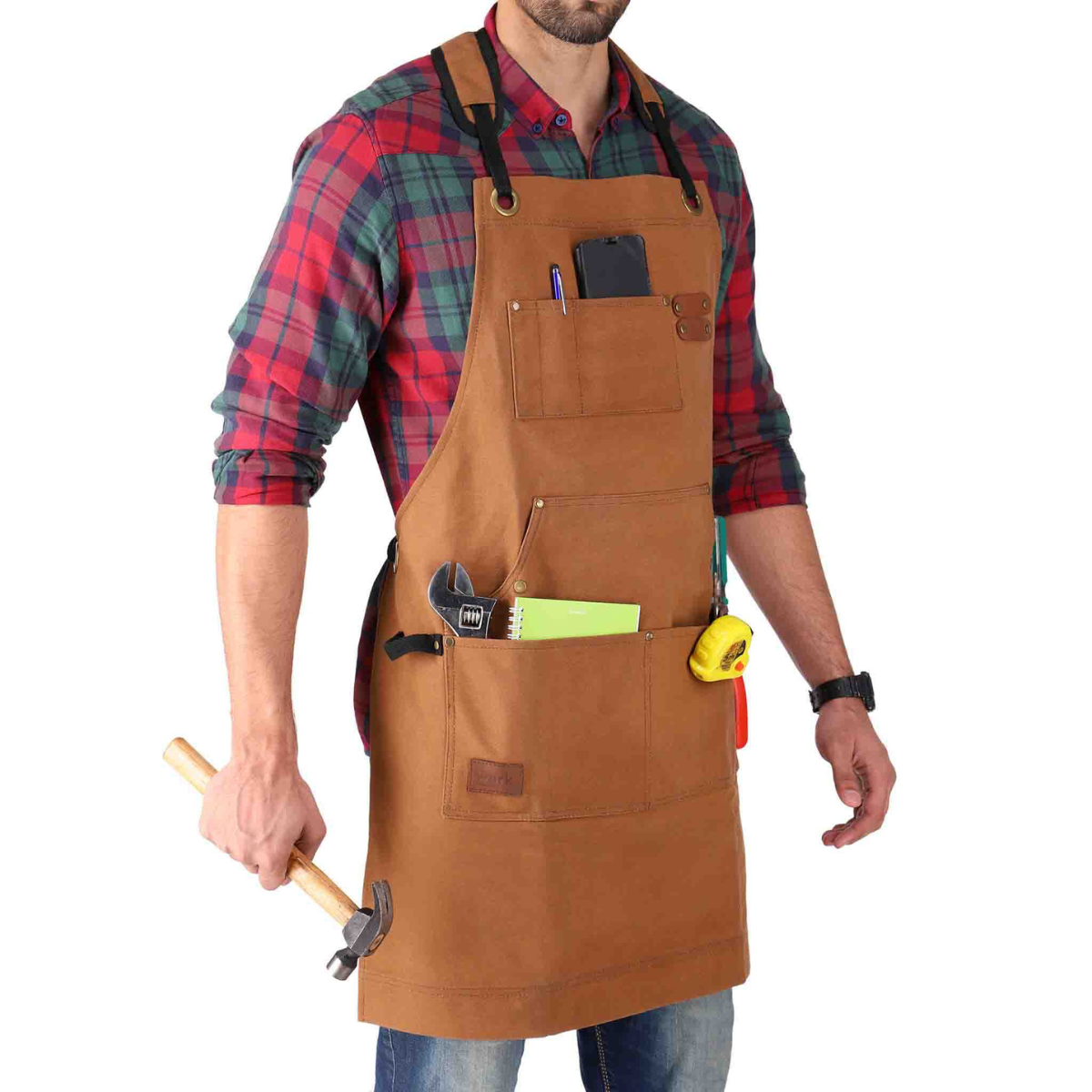 White Duck Work Apron
