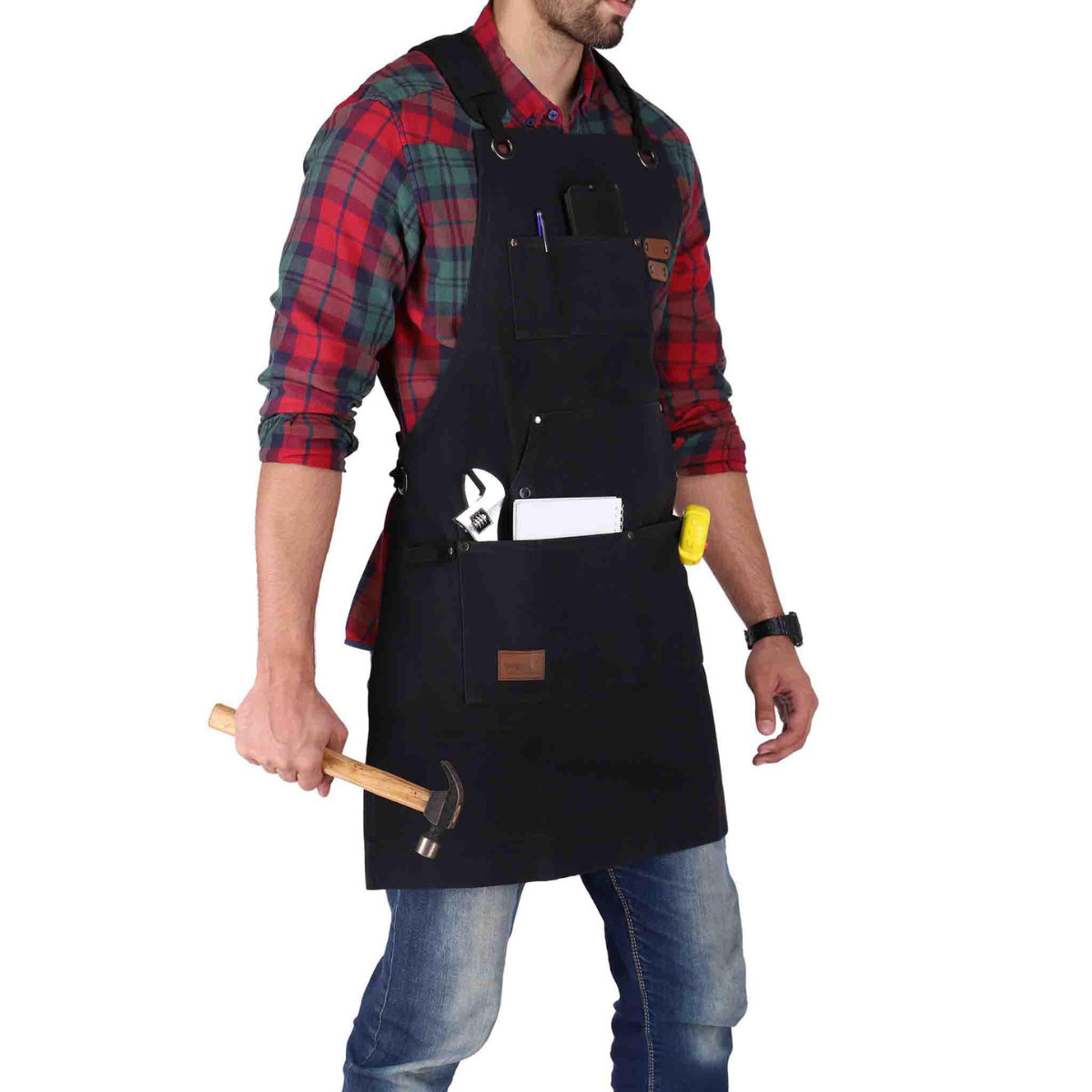White Duck Work Apron