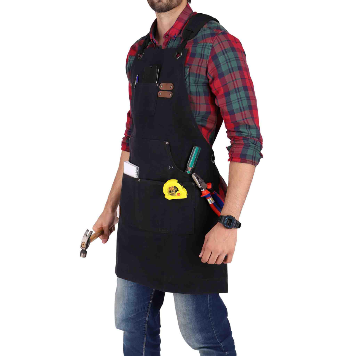 White Duck Work Apron